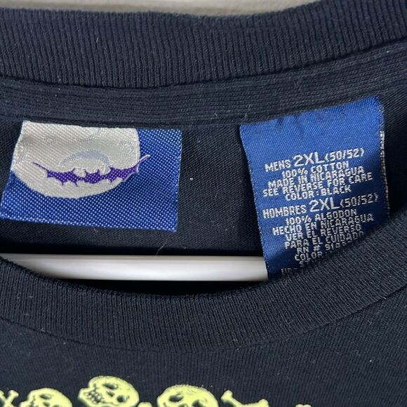 💀👻 Movie SCREAM Ghost Face Skulls Glow in the Dark Horror Tee 2XL - PERFECT! - Picture 7 of 7